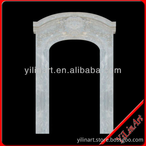 white marble door carving sculpture YL-M022
